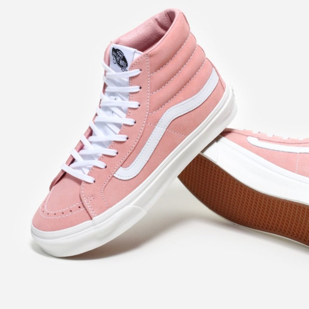 EUC Vans Pink Suede SK8 Hi Top Sneaker 8.5